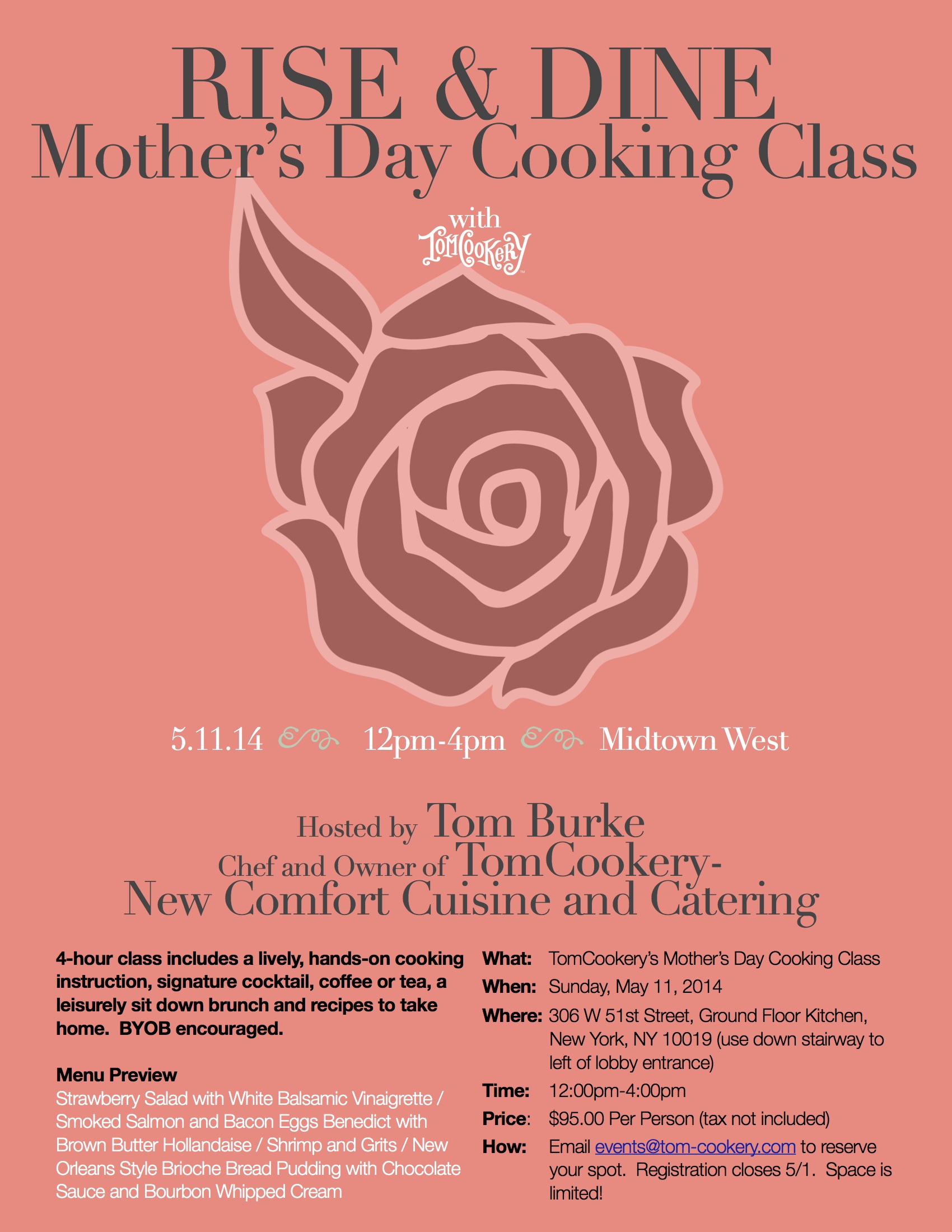 Mother's Day Cooking Class Flyer 5:11 JPEG